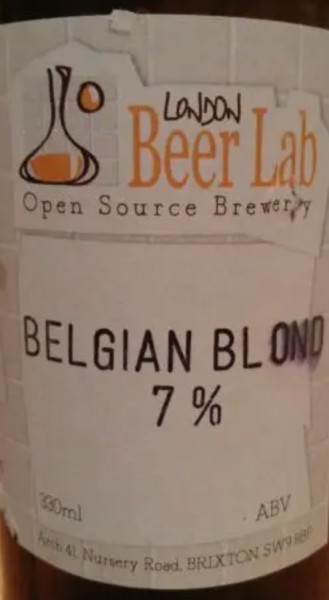 London Beer Lab Belgian Blond