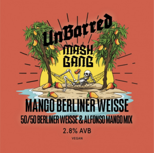 UnBarred Brewery Mango Berliner Weisse