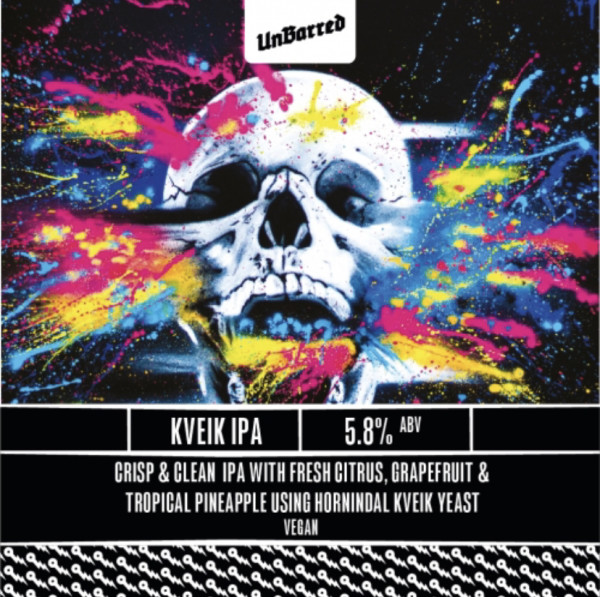 UnBarred Brewery Kviek IPA