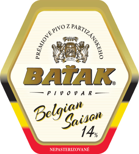 Pivovar BAŤAK Belgian Saison 14°