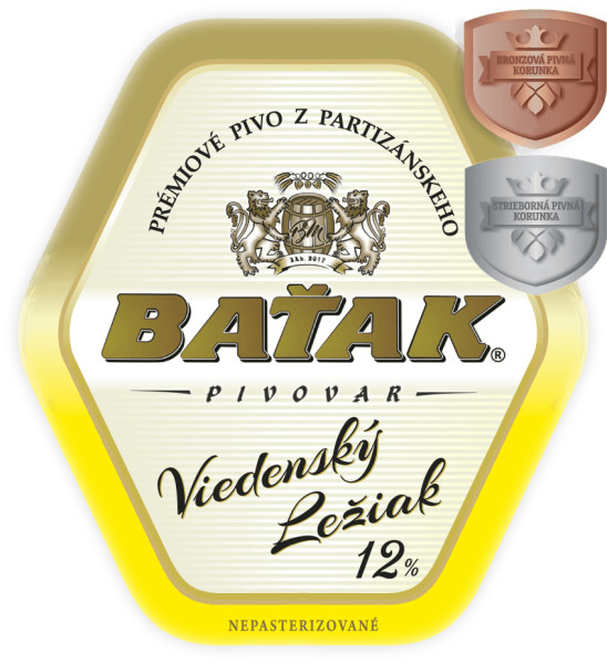 Pivovar BAŤAK Viedenský ležiak 12°