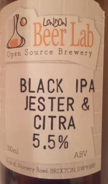 London Beer Lab Black IPA - Jester & Citra