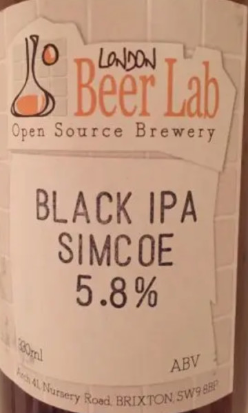London Beer Lab Black IPA - Simcoe