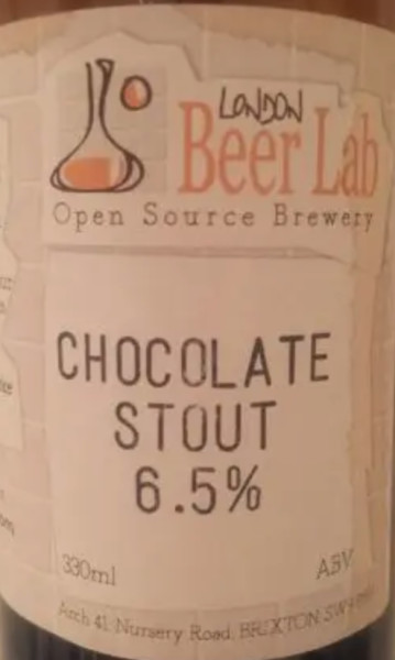 London Beer Lab Chocolate Stout