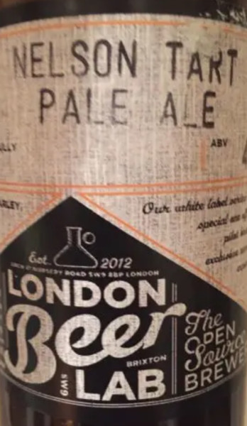 London Beer Lab Nelson Tart Pale Ale