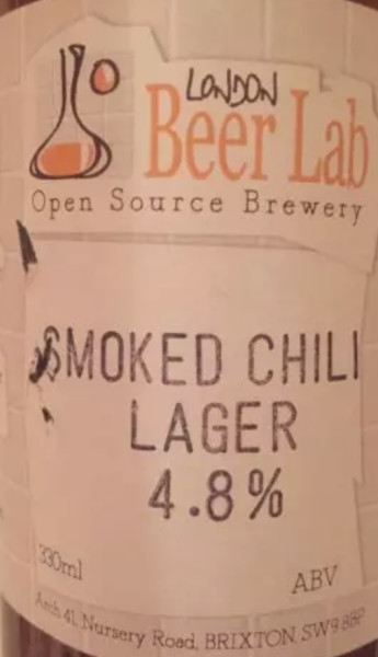 London Beer Lab Smoked Chili Lager
