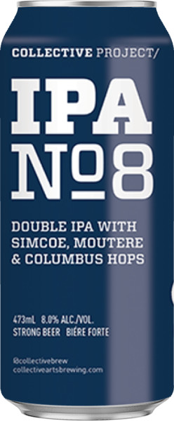 Collective Arts Brewing IPA No. 8: Simcoe, Moutere & Columbus