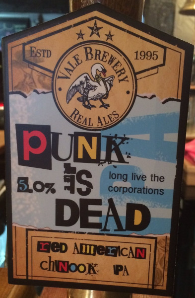Vale Brewery Punk Is Dead