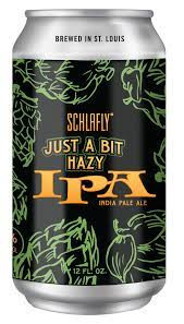 The Saint Louis Brewery (Schlafly Beer) Just A Bit Hazy IPA