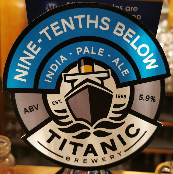 Titanic Brewery (UK) Nine-Tenths Below