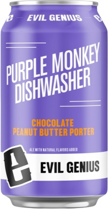 Evil Genius Beer Company Purple Monkey Dishwasher