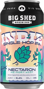 Big Shed Brewing Concern Indie Single Hop IPA - Nectaron