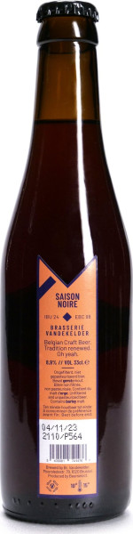 Brasserie Vandekelder Saison Noire