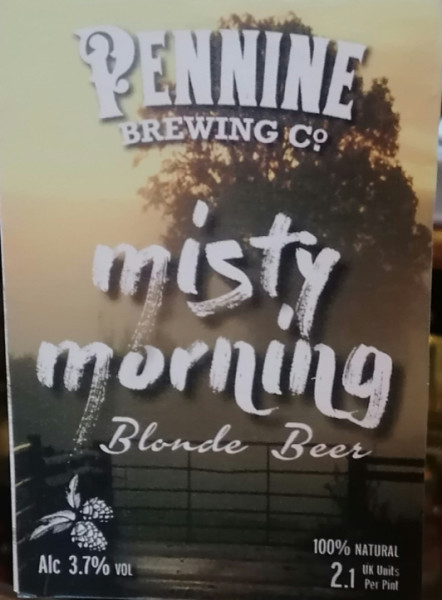 Pennine Brewing Co. Morning Mist