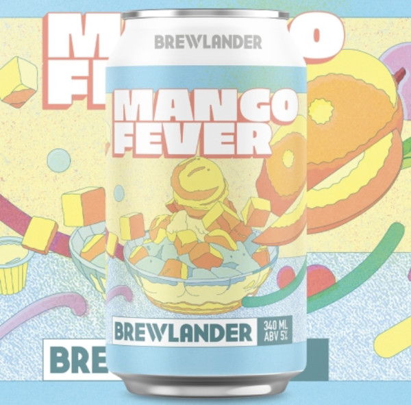 Brewlander & Co. Mango Fever Wheat Beer