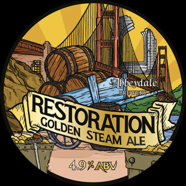 Restoration Golden Steam Beer Abbeydale Brewery Brewver