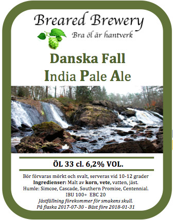 Breared Brewery Danska Fall