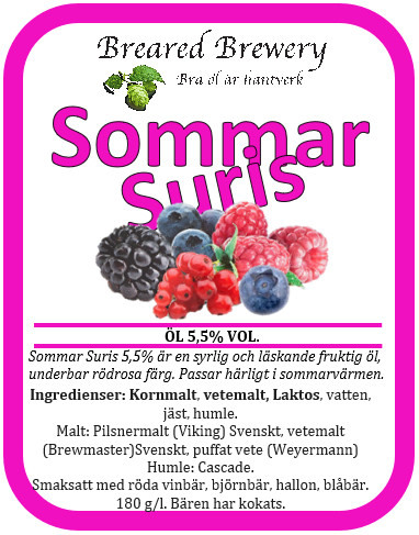 Breared Brewery Sommar Suris