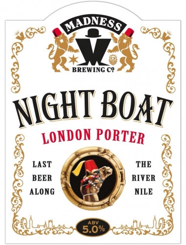 Madness Brewing Night Boat London Porter