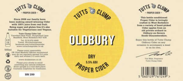 Tutts Clump Oldbury Cider