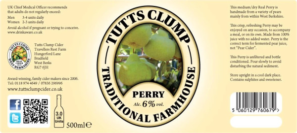 Tutts Clump Special Reserve Perry (Draught)