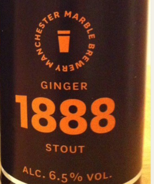 Marble Beers 1888 Ginger Stout
