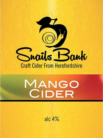 Snails Bank Cider Mango