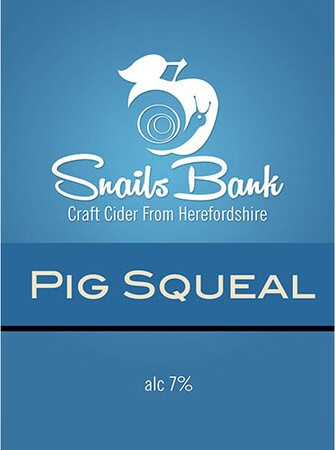 Snails Bank Cider Pig Squeal (Draught)