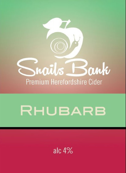 Snails Bank Cider Rhubarb