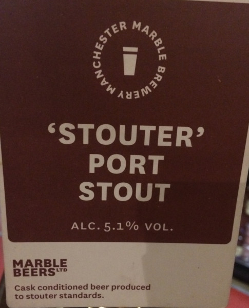 Marble Beers Stouter Port Stout
