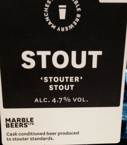 Marble Beers Stouter Stout