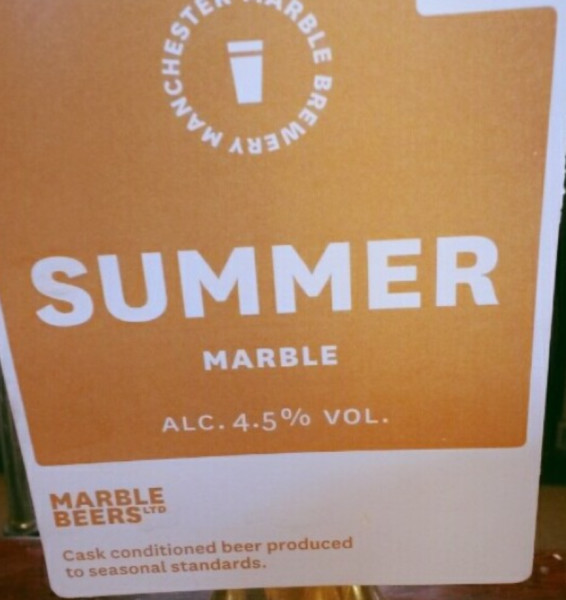 Marble Beers Summer Marble