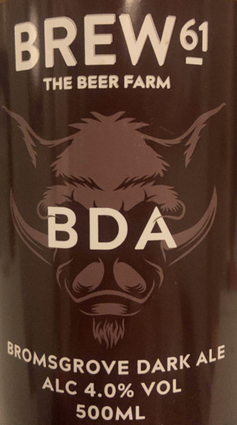 Brew61 BDA (Bromsgrove Dark Ale)