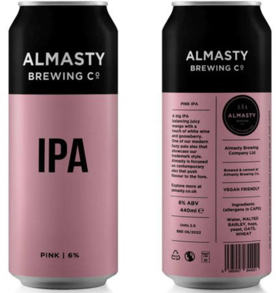 Almasty Brewing Co. IPA - Pink
