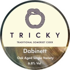 Tricky Cider Dabinett Oak Aged