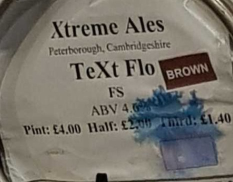 Xtreme Ales TeXt Flo