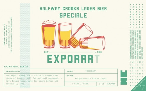 Halfway Crooks Beer Exporrr