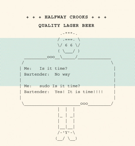 Halfway Crooks Beer Linus