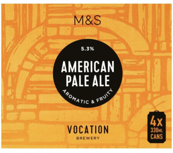 Marks & Spencer Stores American Pale Ale [Vocation]