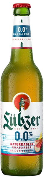 Mecklenburgische Brauerei Lübz (Lübzer) 0.0% Naturradler Rhabarber