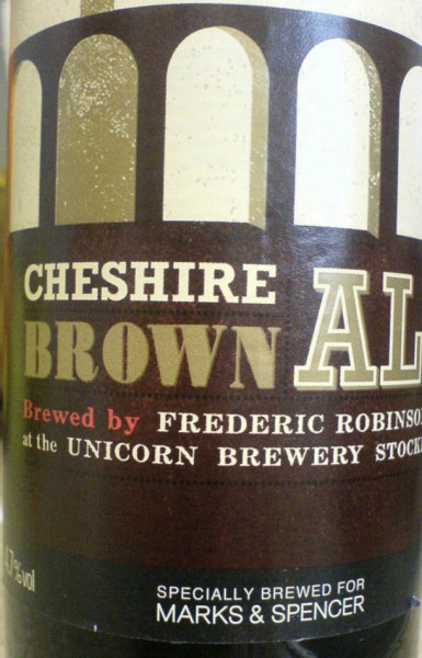 Marks & Spencer Stores Cheshire Brown Ale