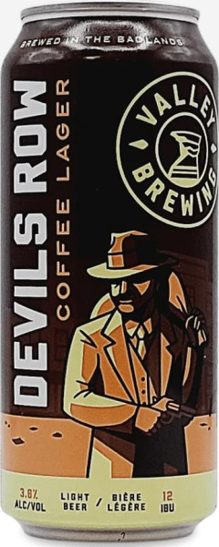 Valley Brewing - Drumheller Devils Row Coffee Lager