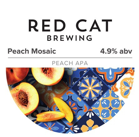 Red Cat Brewing Peach Mosaic
