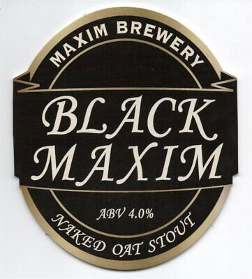 Maxim Brewery Black Maxim