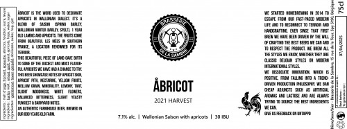 Brasserie de la Sambre Åbricot