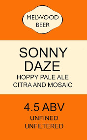Melwood Beer Co. Sonny Daze