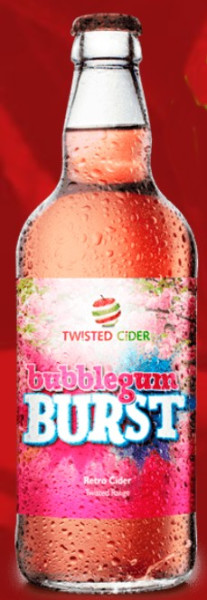 Twisted Cider Bubblegum Burst
