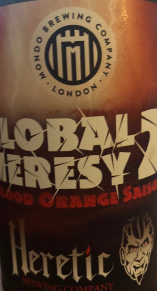 Mondo Brewing Company Global Heresy 2