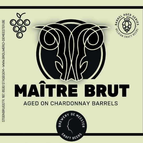 De Meester Maître Brut Chardonnay Barrel aged