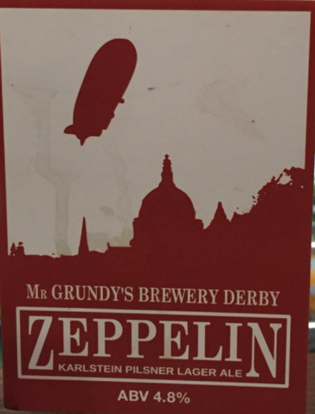 Mr Grundy's Brewery Zeppelin